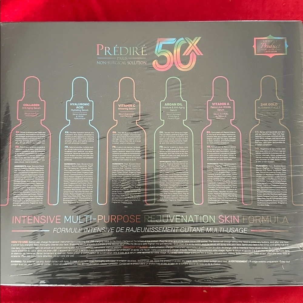 Prédiré Paris Skincare Non Surgical Solution NEW